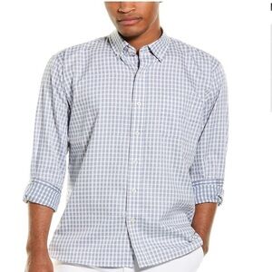 Tyler Boe Men’s checked button up shirt